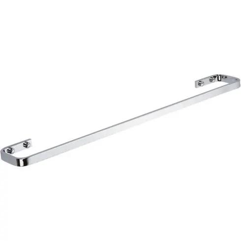 polished chrome towel bar