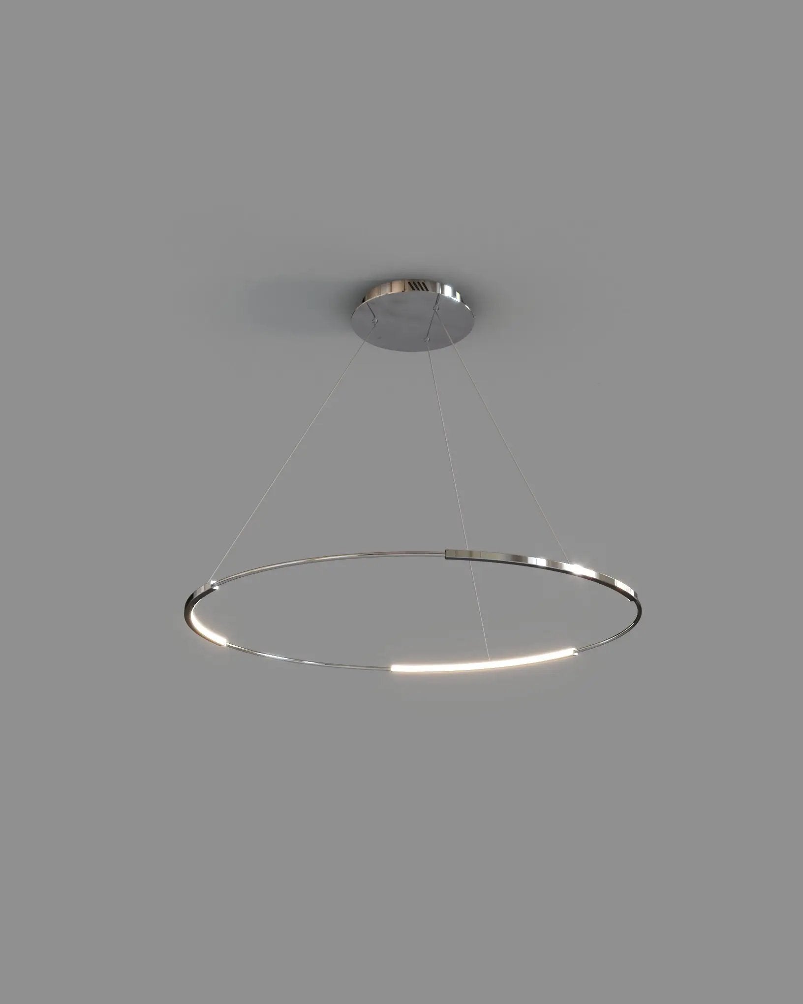 chrome chandelier