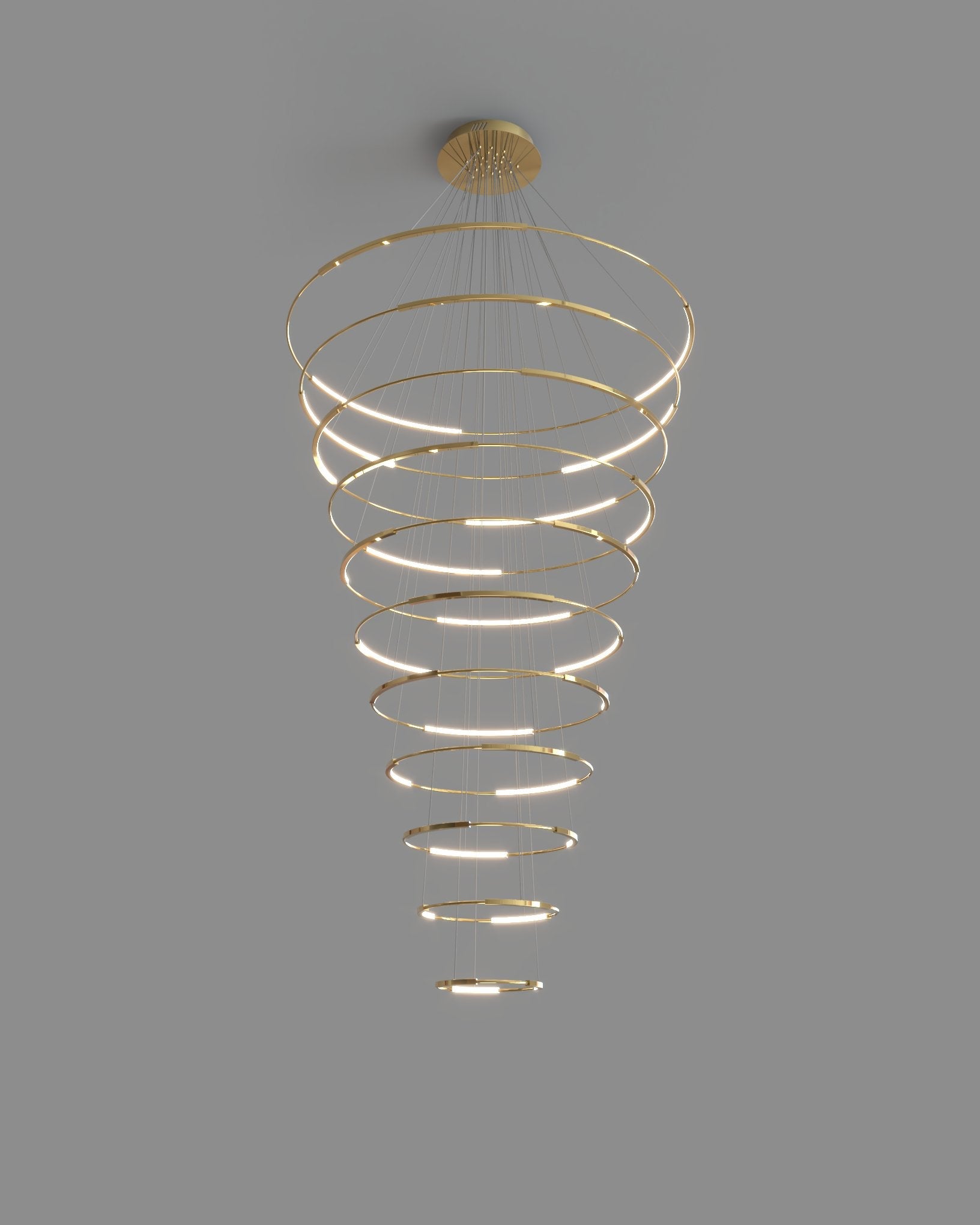 Birot Lighting Spin -11 Chandelier