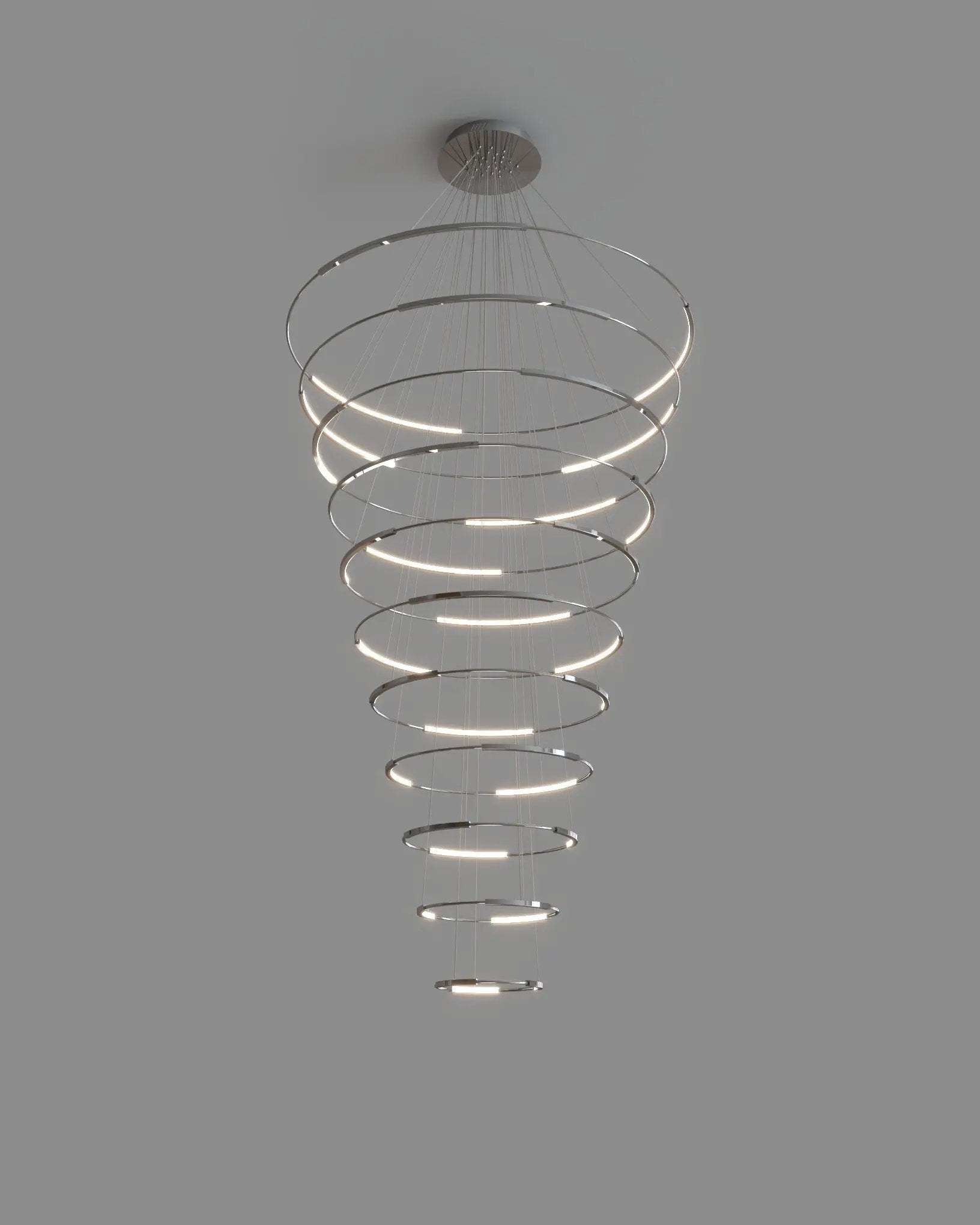 Birot Lighting Spin -11 Chandelier by Birot Lighting