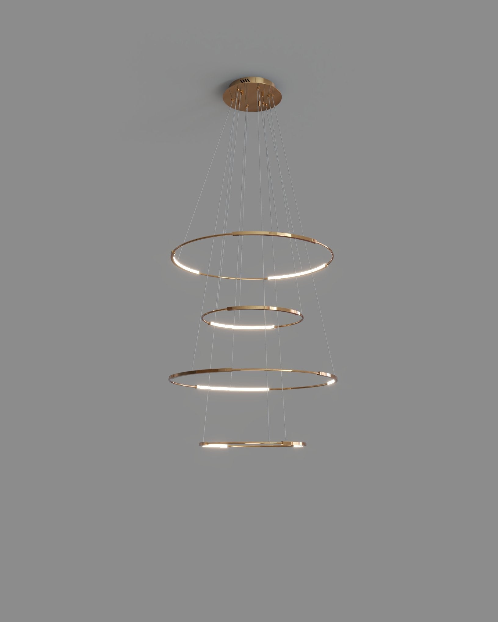 Birot Lighting Spin -4 Chandelier