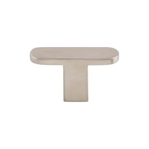 brushed stainless steel knob
