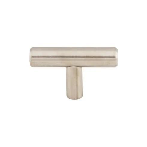 brushed stainless steel t-handle