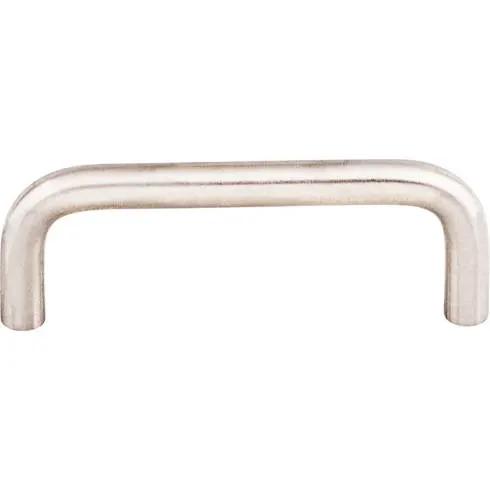 brushed stainless steel knob