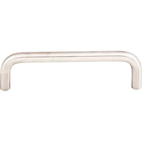 brushed stainless steel knob