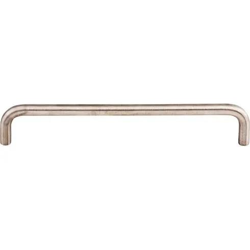 brushed stainless steel knob