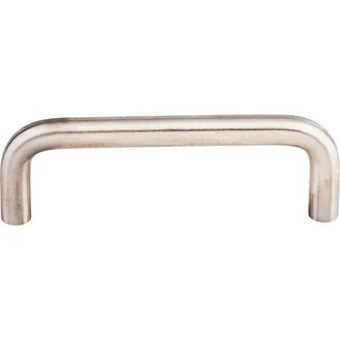 brushed stainless steel knob