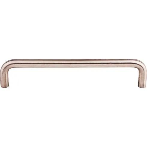 brushed stainless steel knob