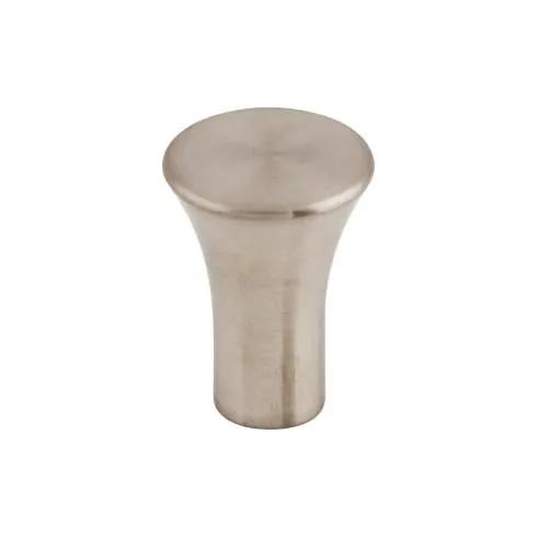 brushed stainless steel knob