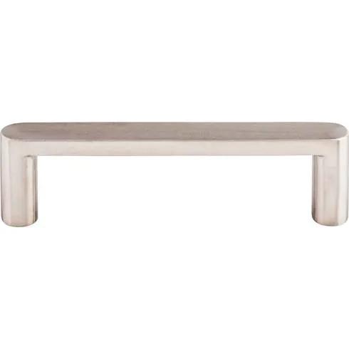 brushed stainless steel pull