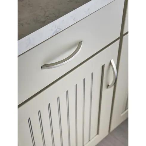 polished stainless steel pull