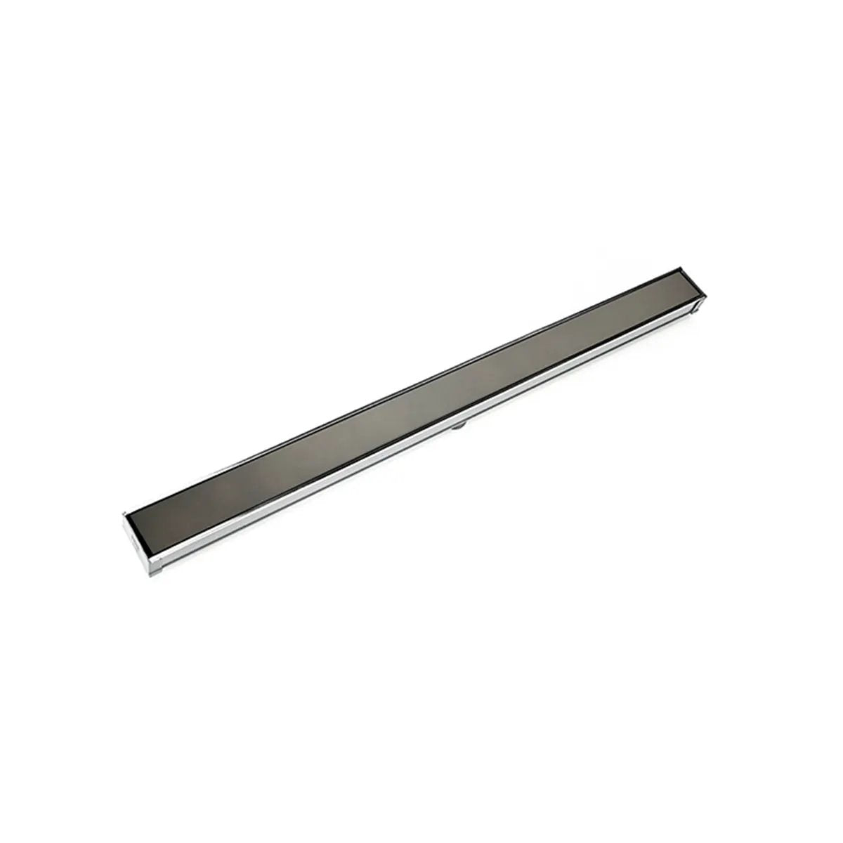 Infinity Drain 96" S-Stainless Steel Series Complete Kit with 2 1/2" Solid Grate by Infinity Drain
