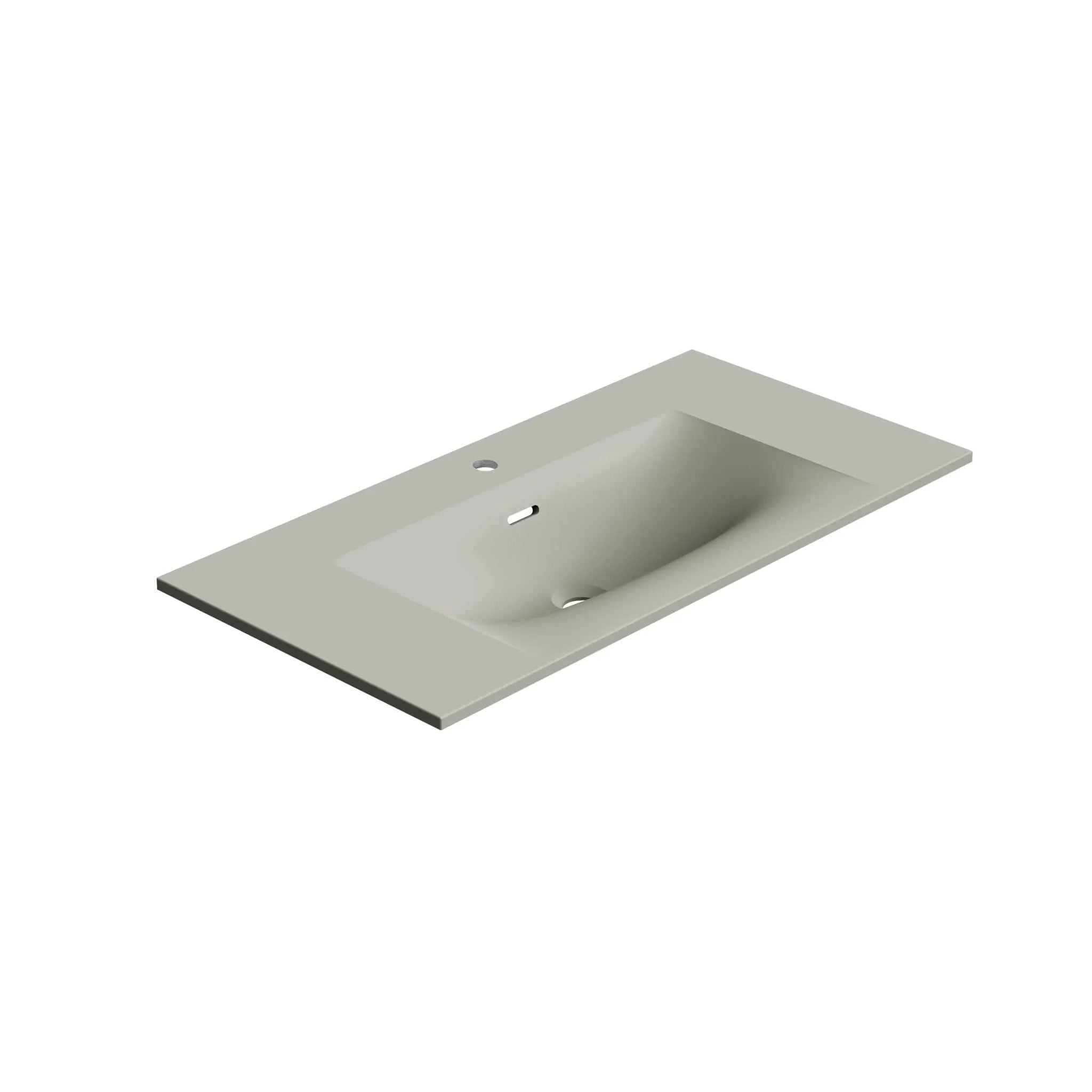 StoneTouch Neve 36" Mineralsolid Vanity Top by StoneTouch