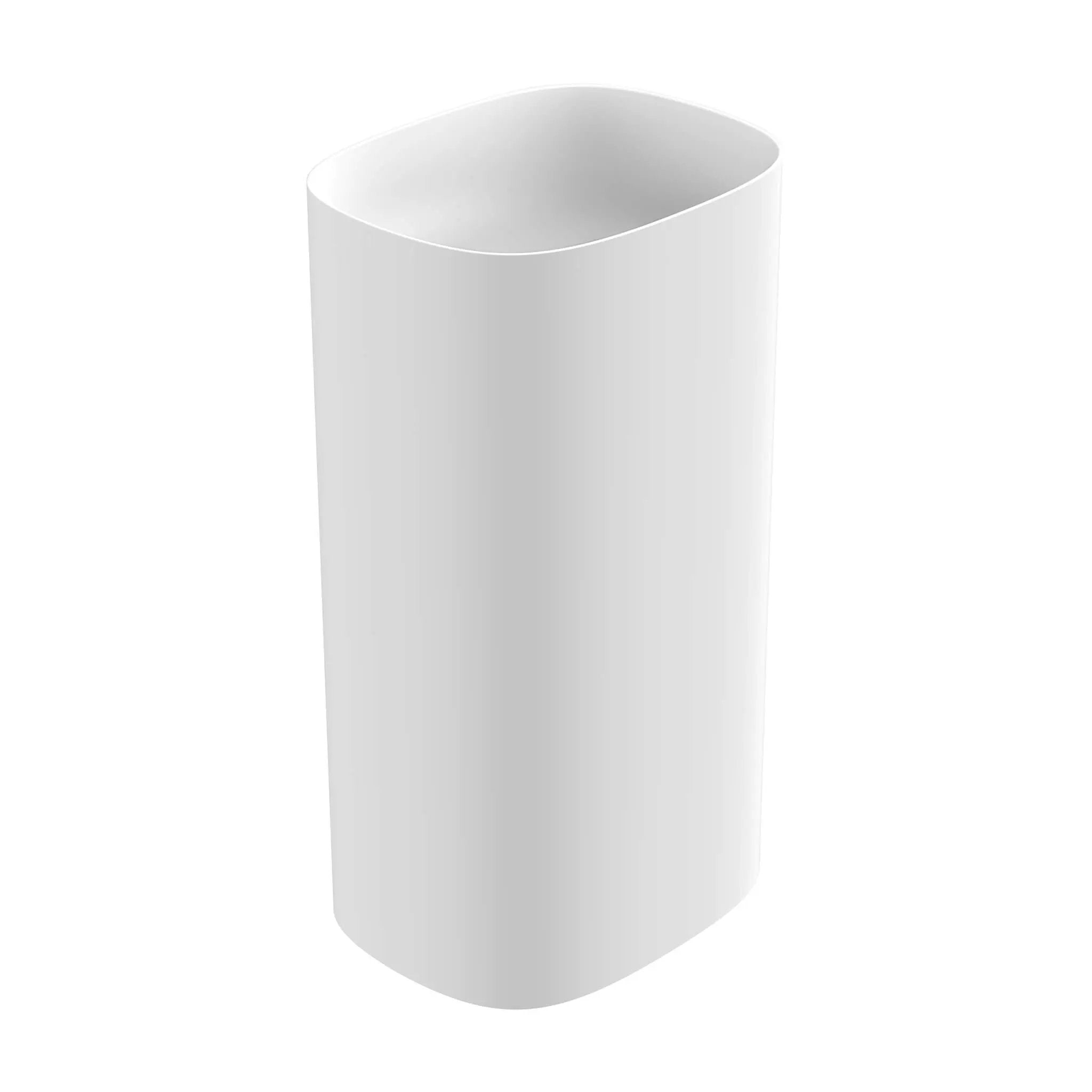 white matte sink