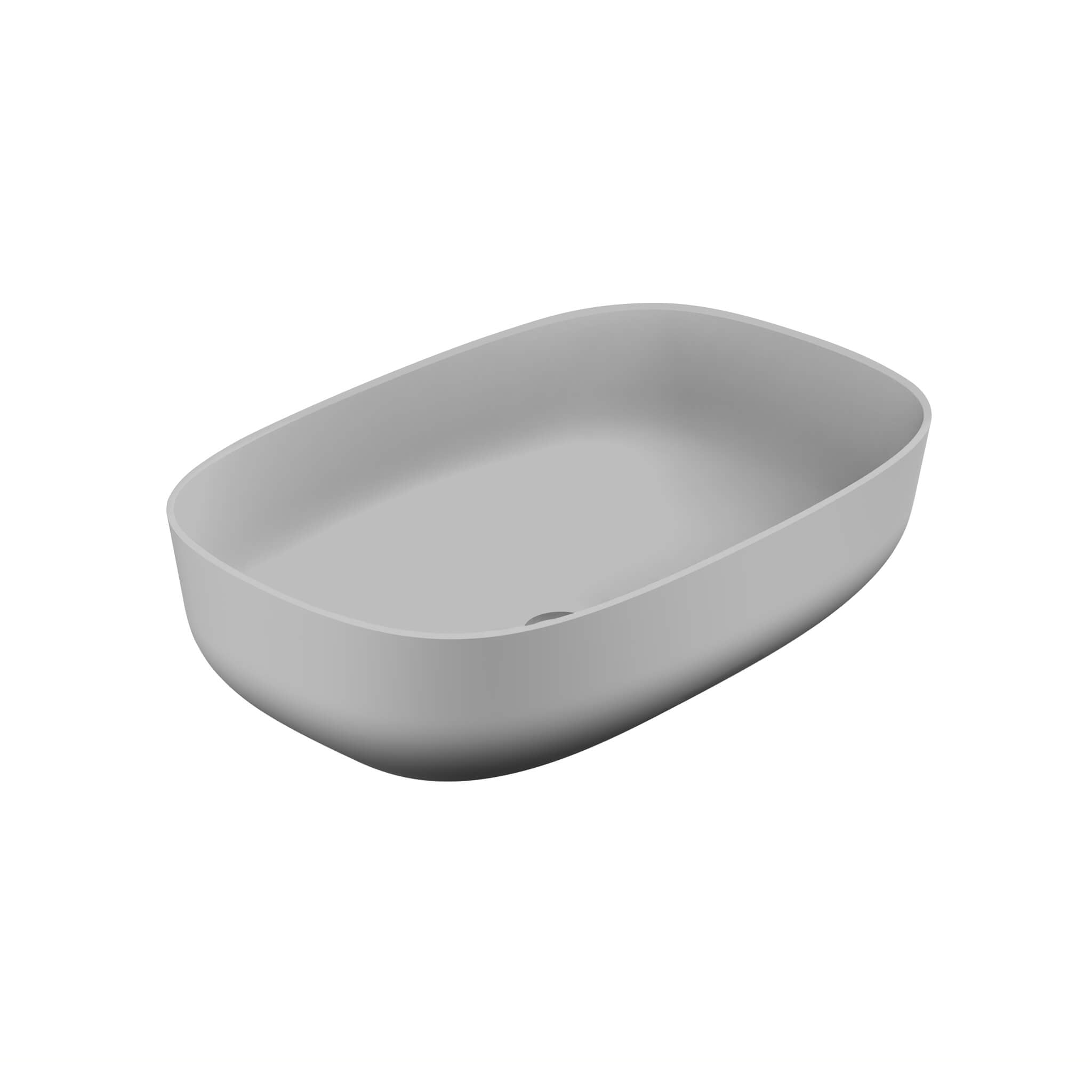 StoneTouch Onda 19" X 12.5" Rectangular Countertop Basin