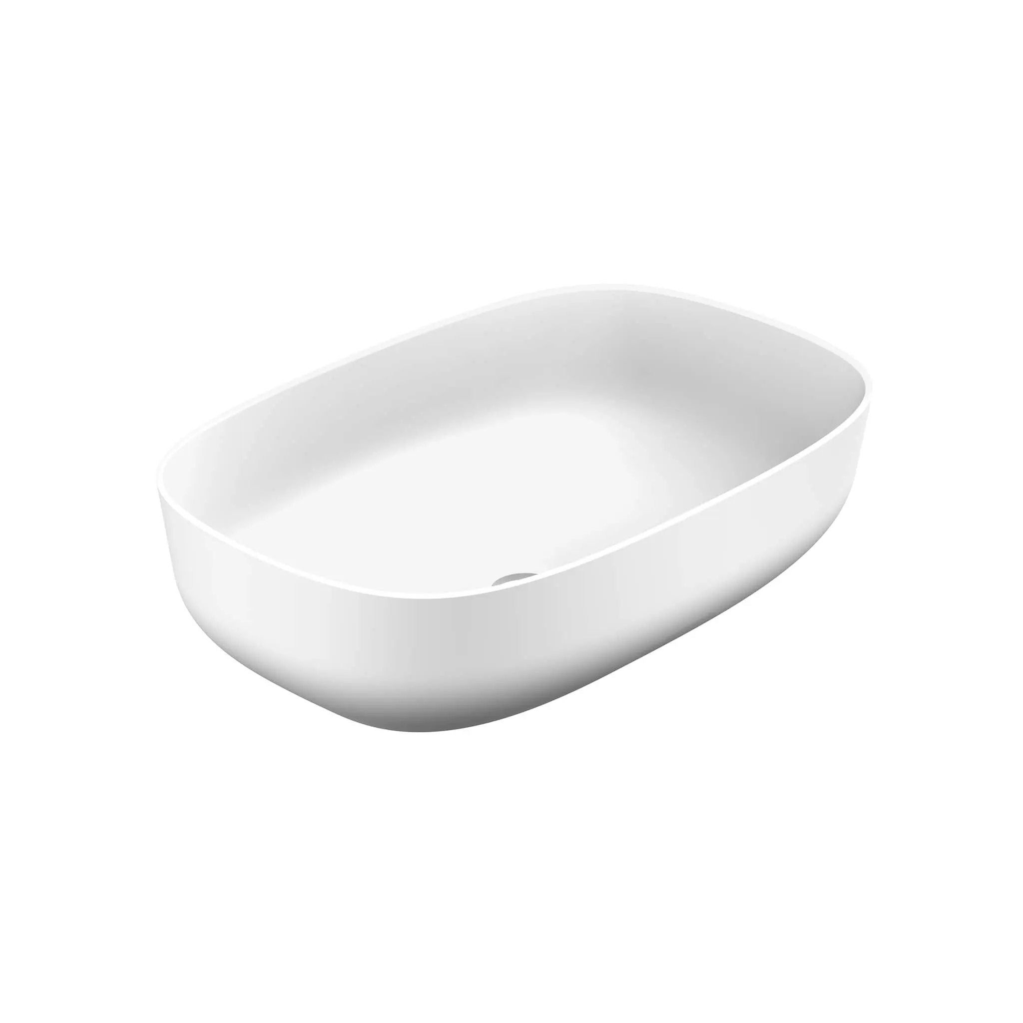 white matte sink