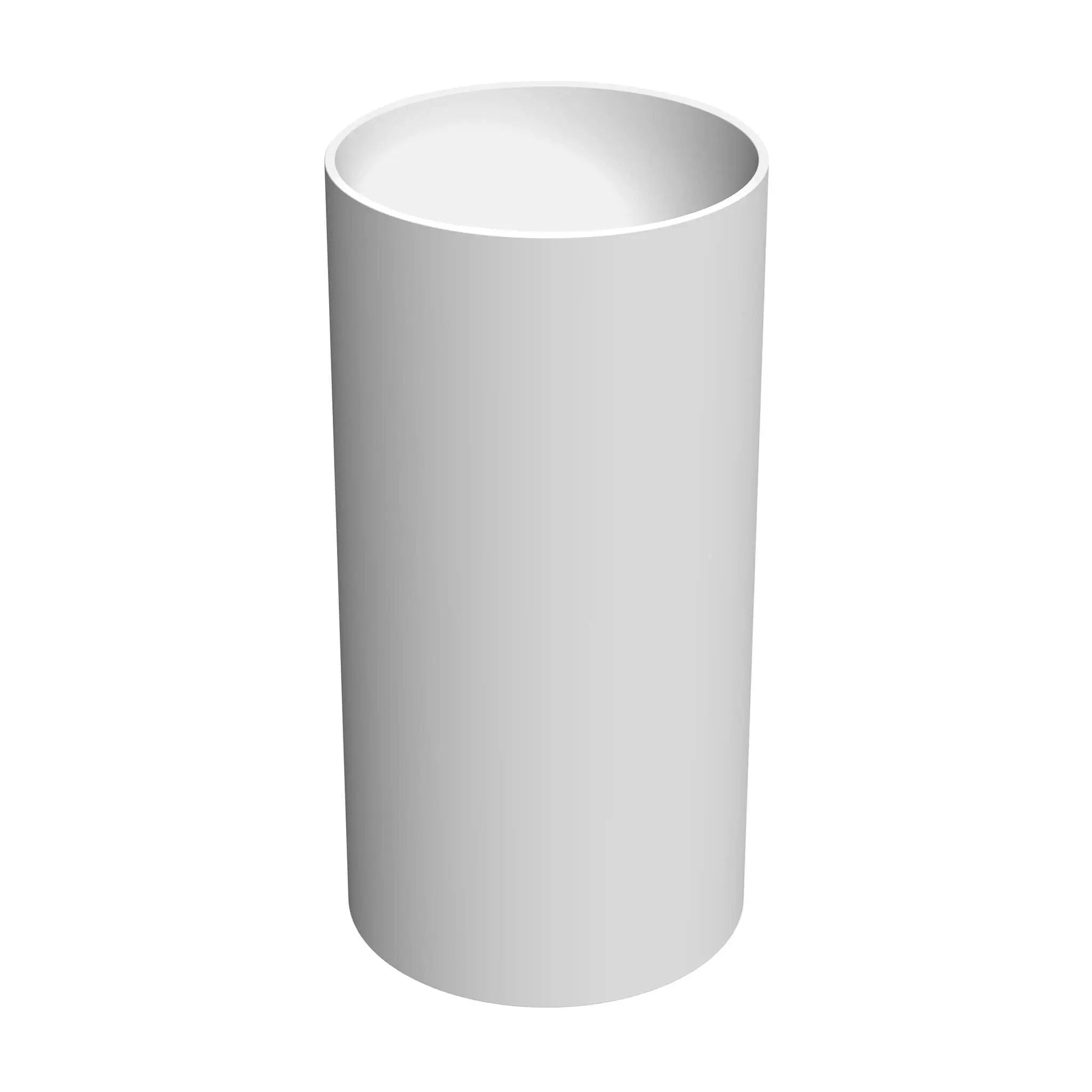white matte sink