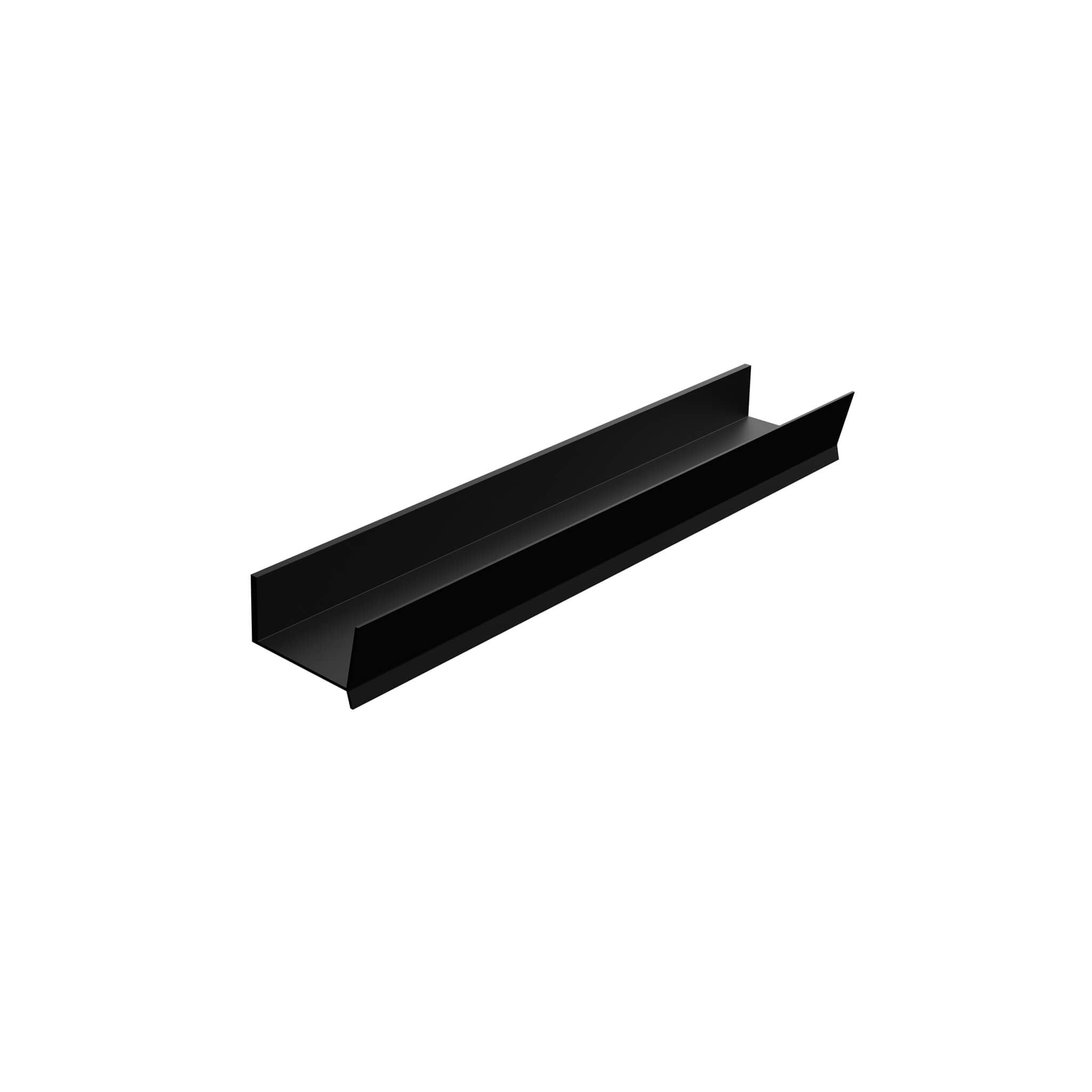 black shelf