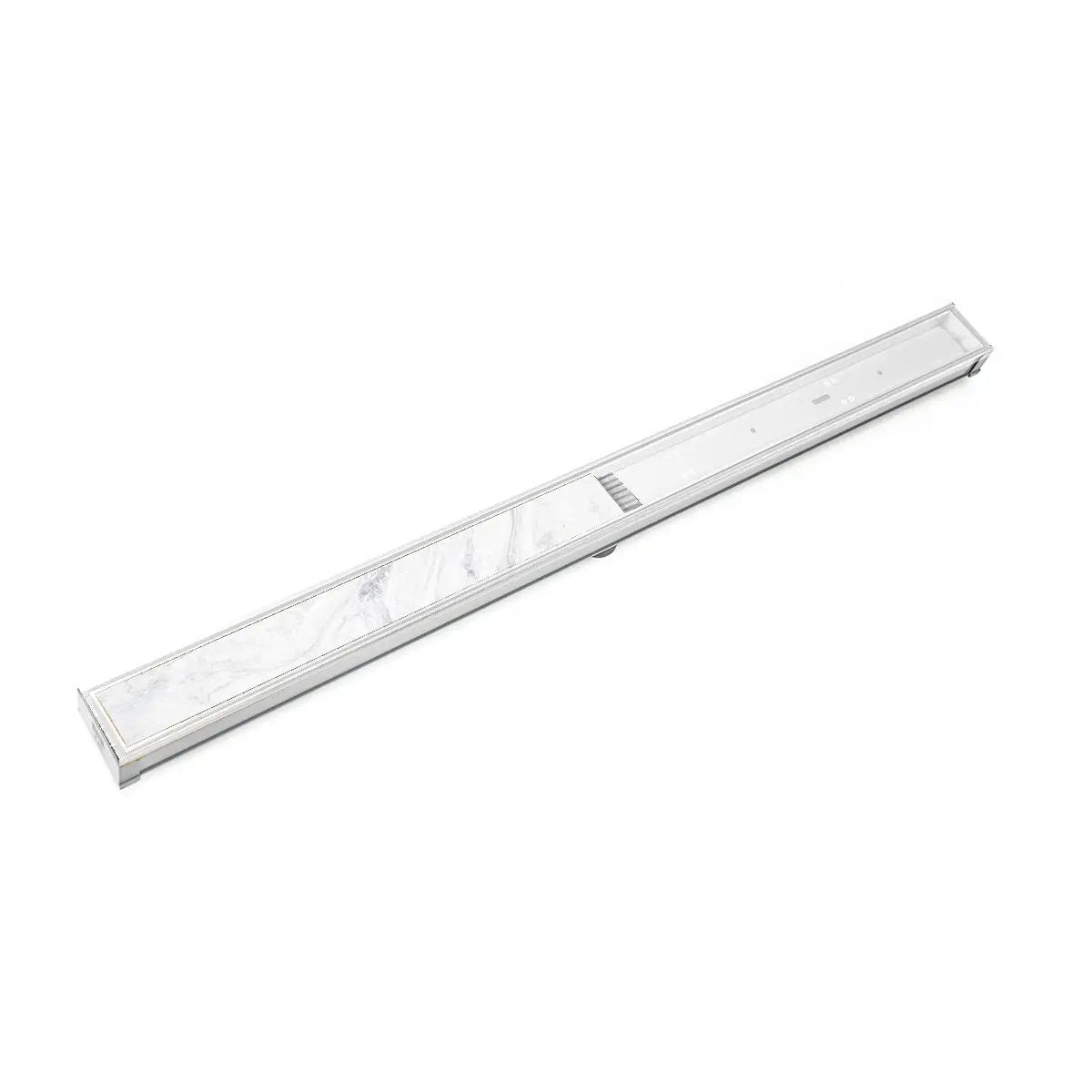 Infinity Drain 96" S-PVC Series Complete Kit with Tile Insert Frame by Infinity Drain