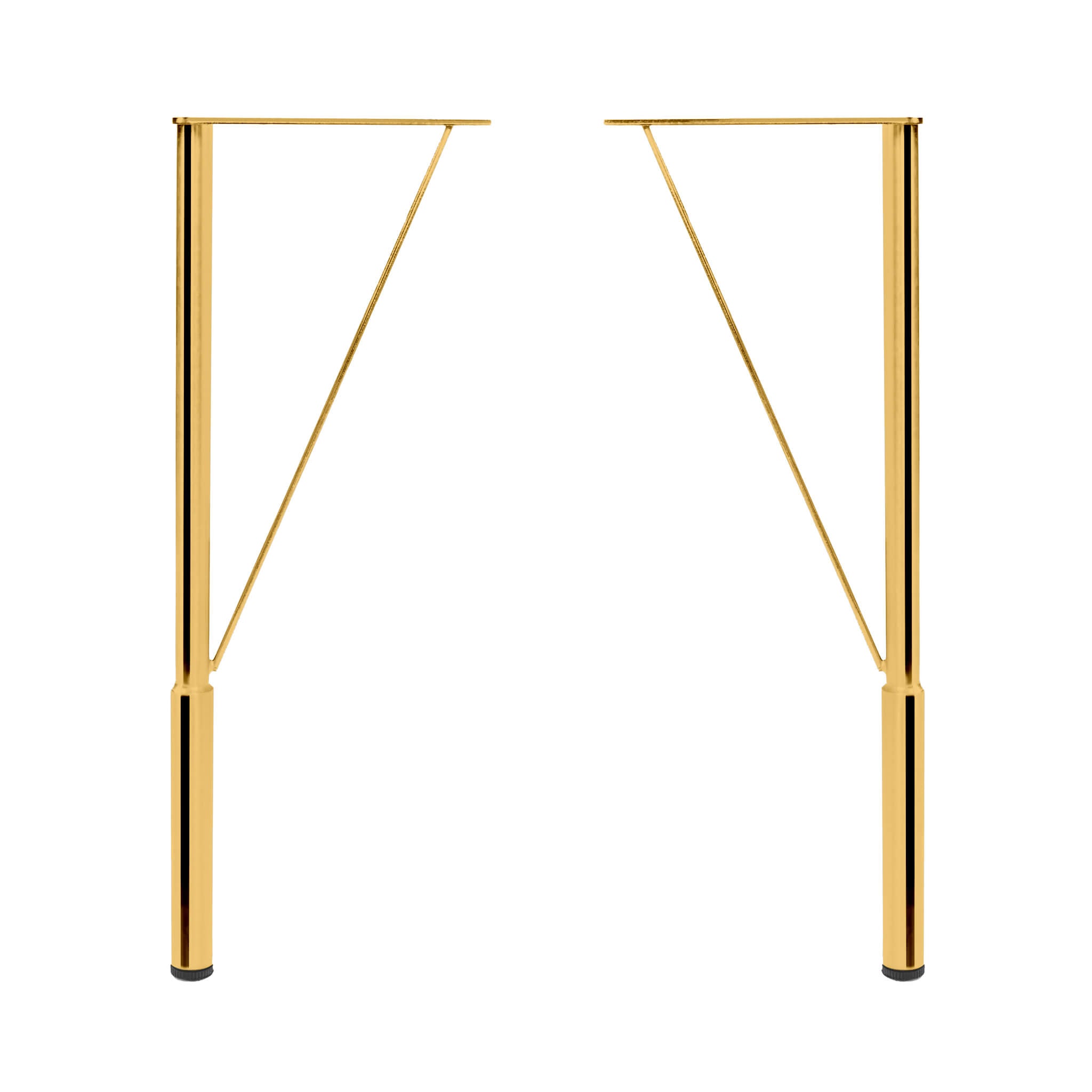 StoneTouch Stiletto 15" Vanity Leg Set - Pair