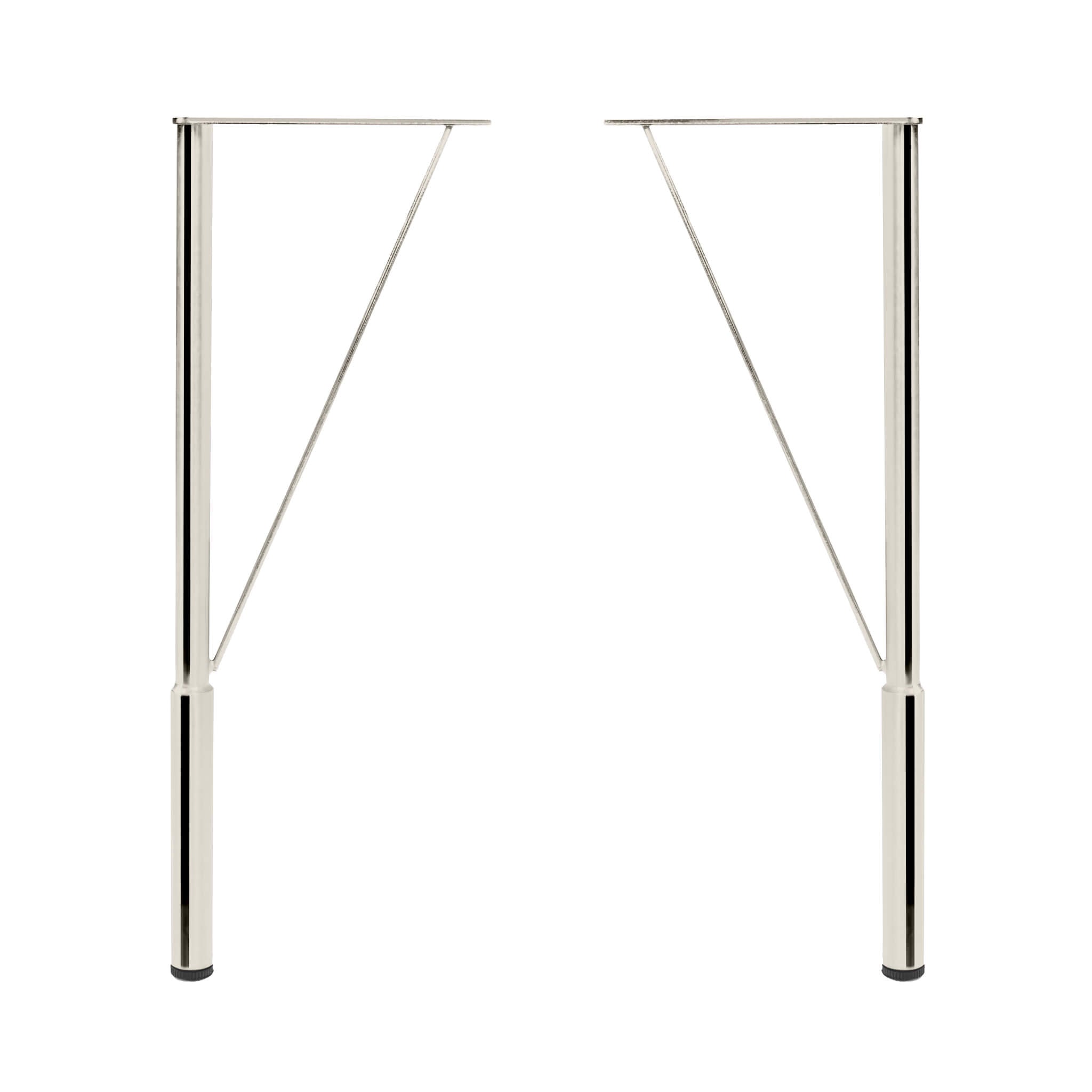 StoneTouch Stiletto 15" Vanity Leg Set - Pair