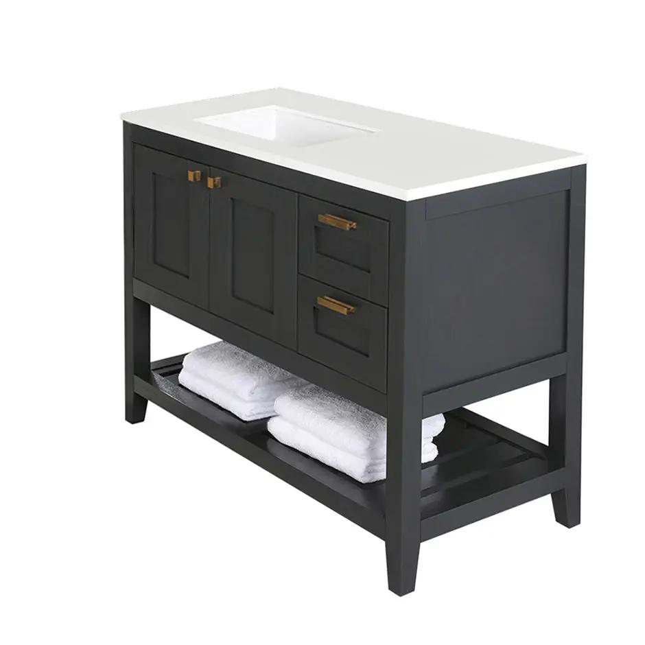 ash gray vanity