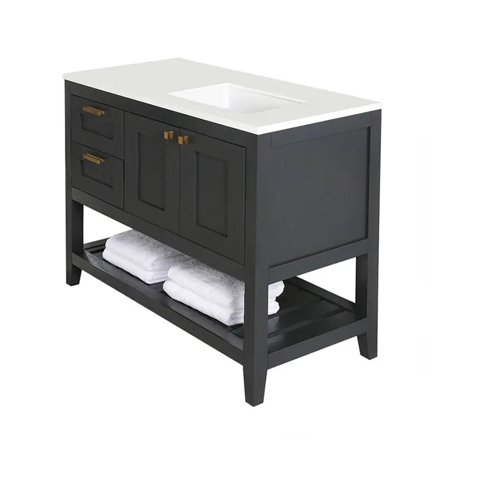 ash gray vanity