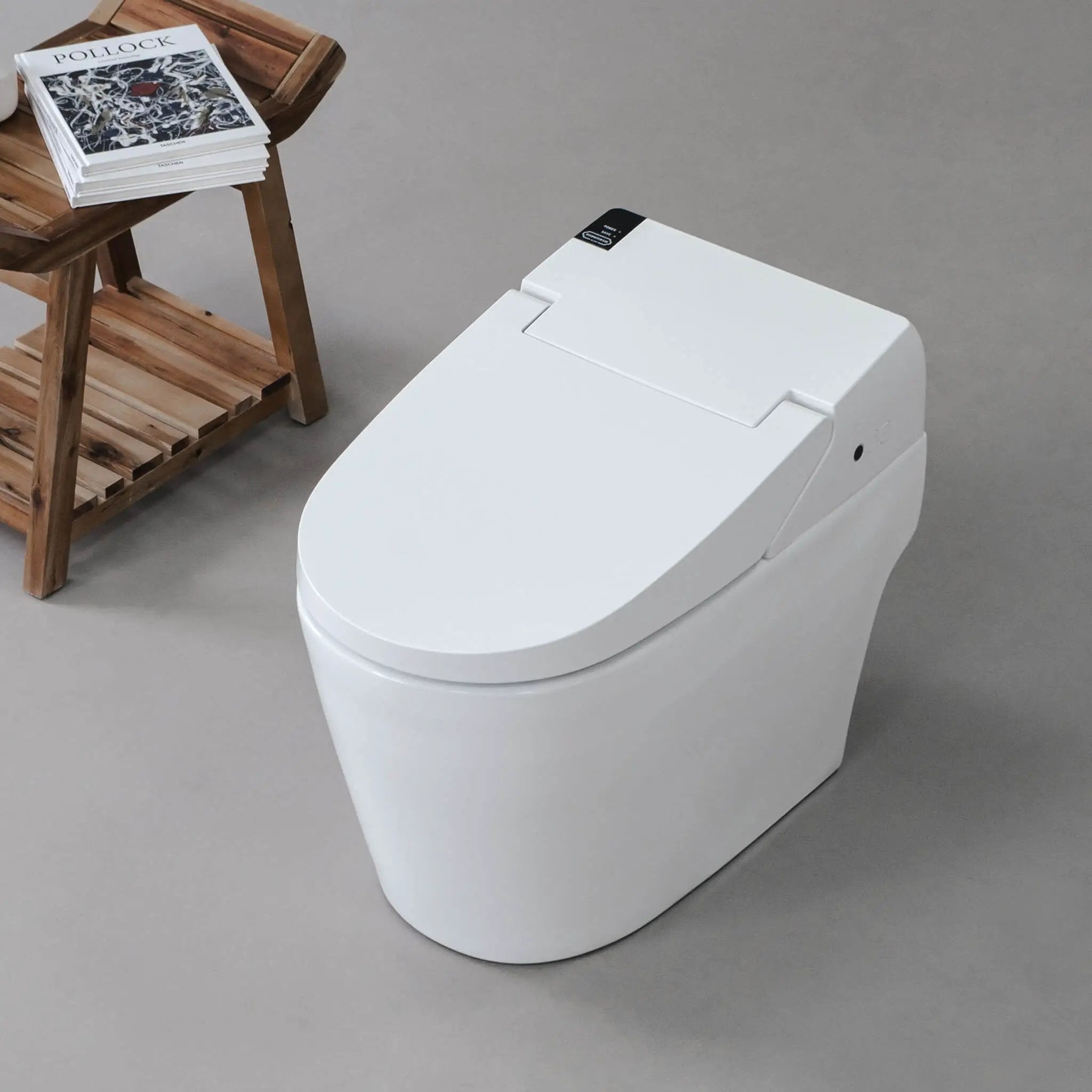 white toilet