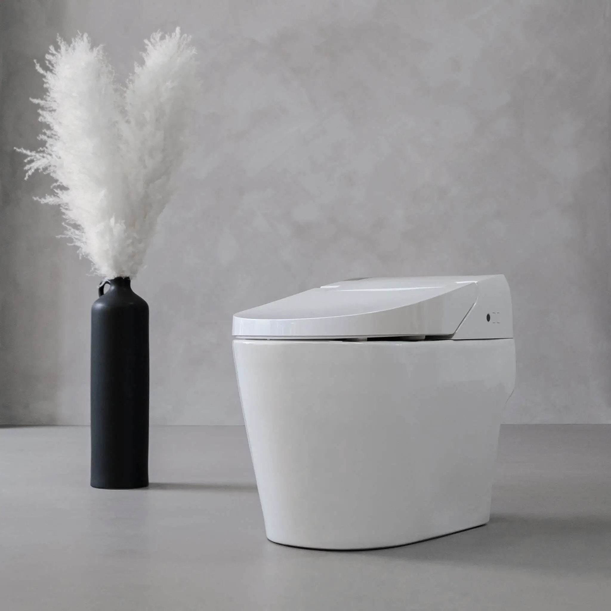 white toilet