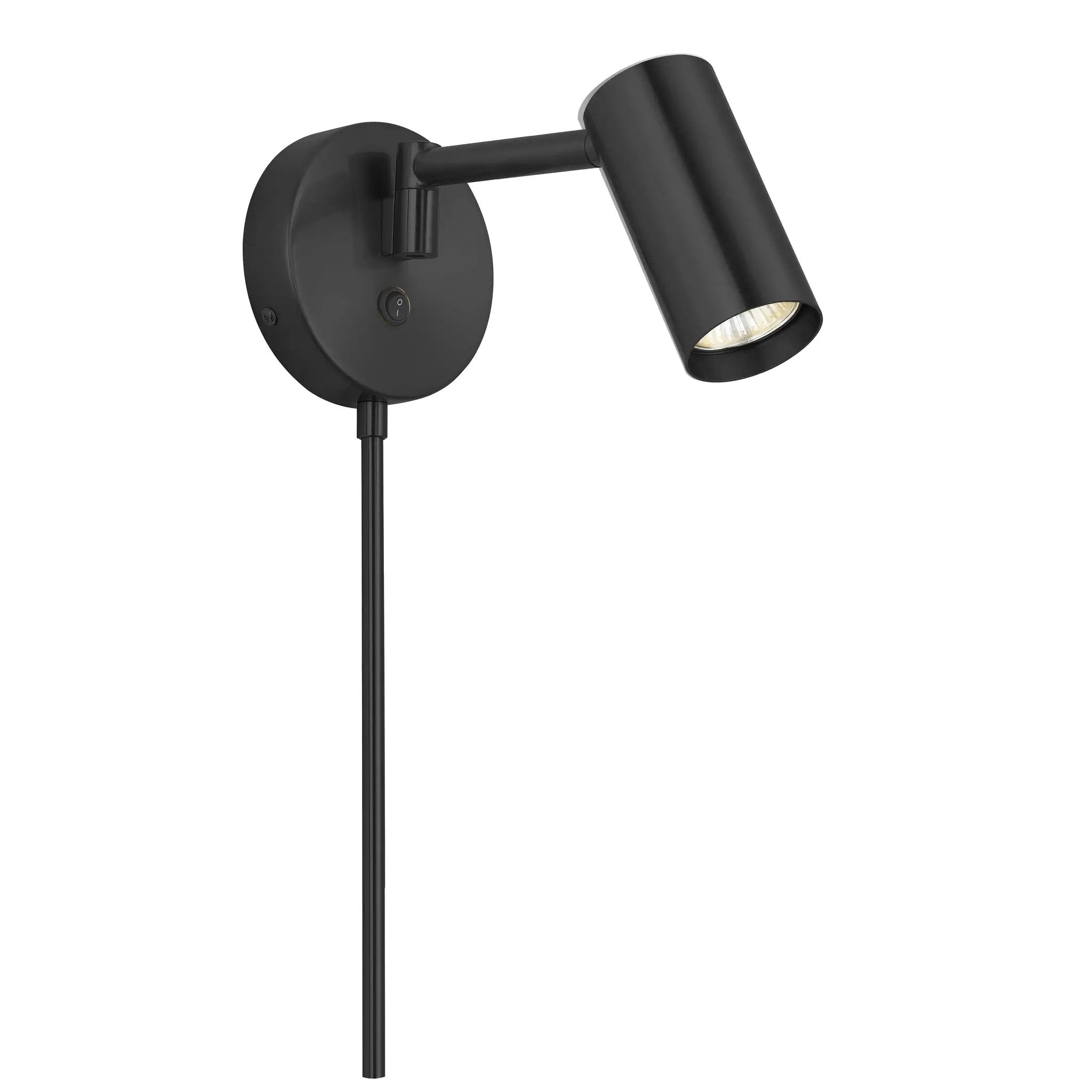 Dainolite 1 Light Halogen Wall Swing Arm Spotlight by Dainolite