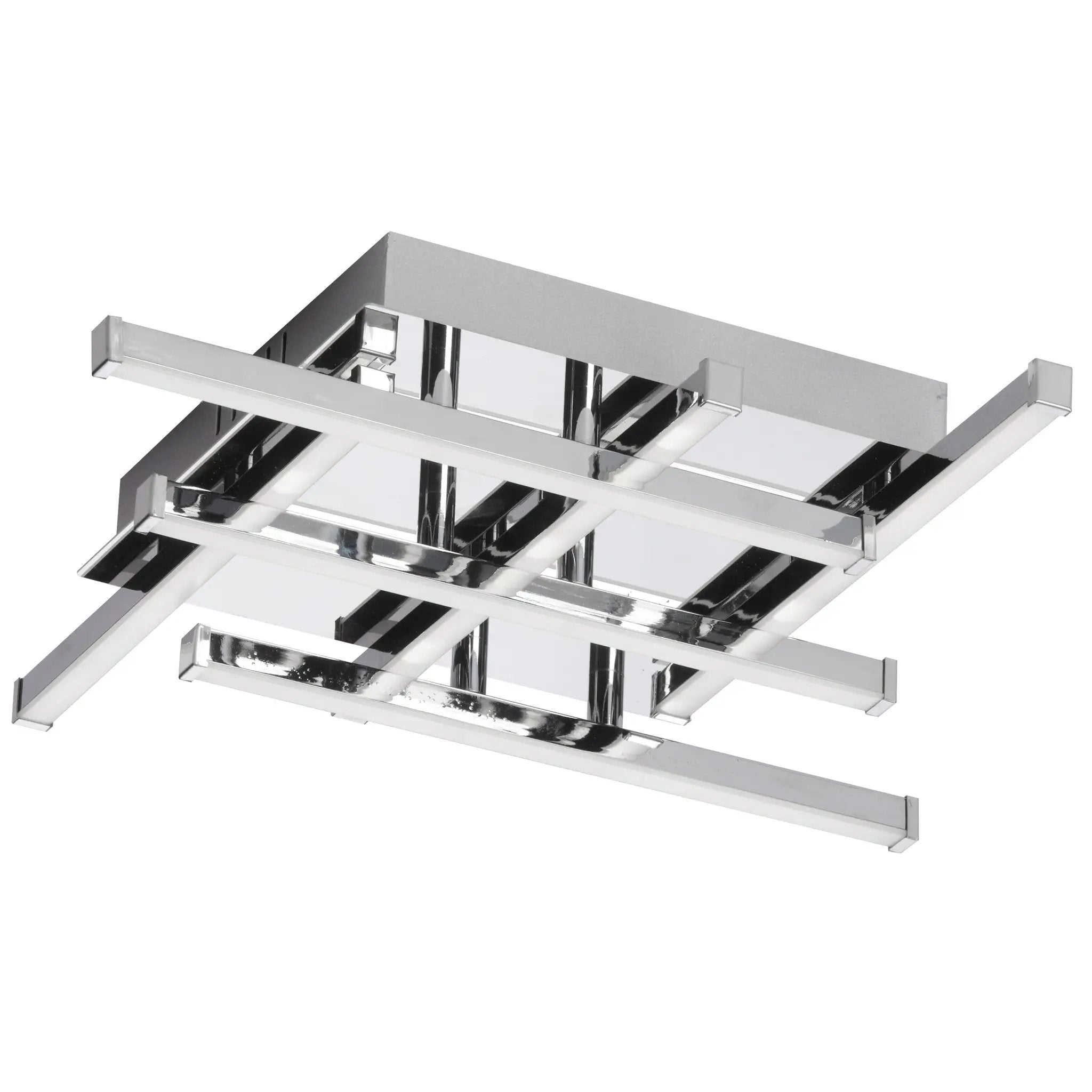 polished chrome flush mount
