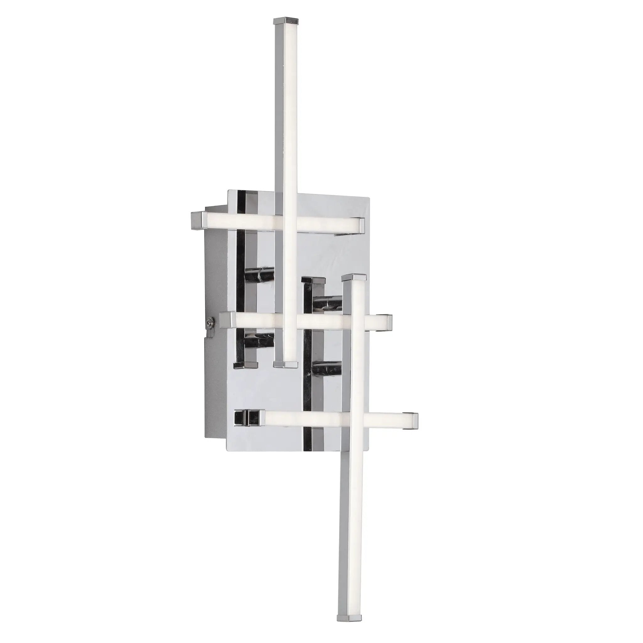 polished chrome wall mount