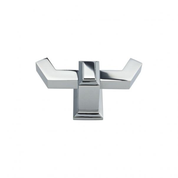 polished chrome bath hook