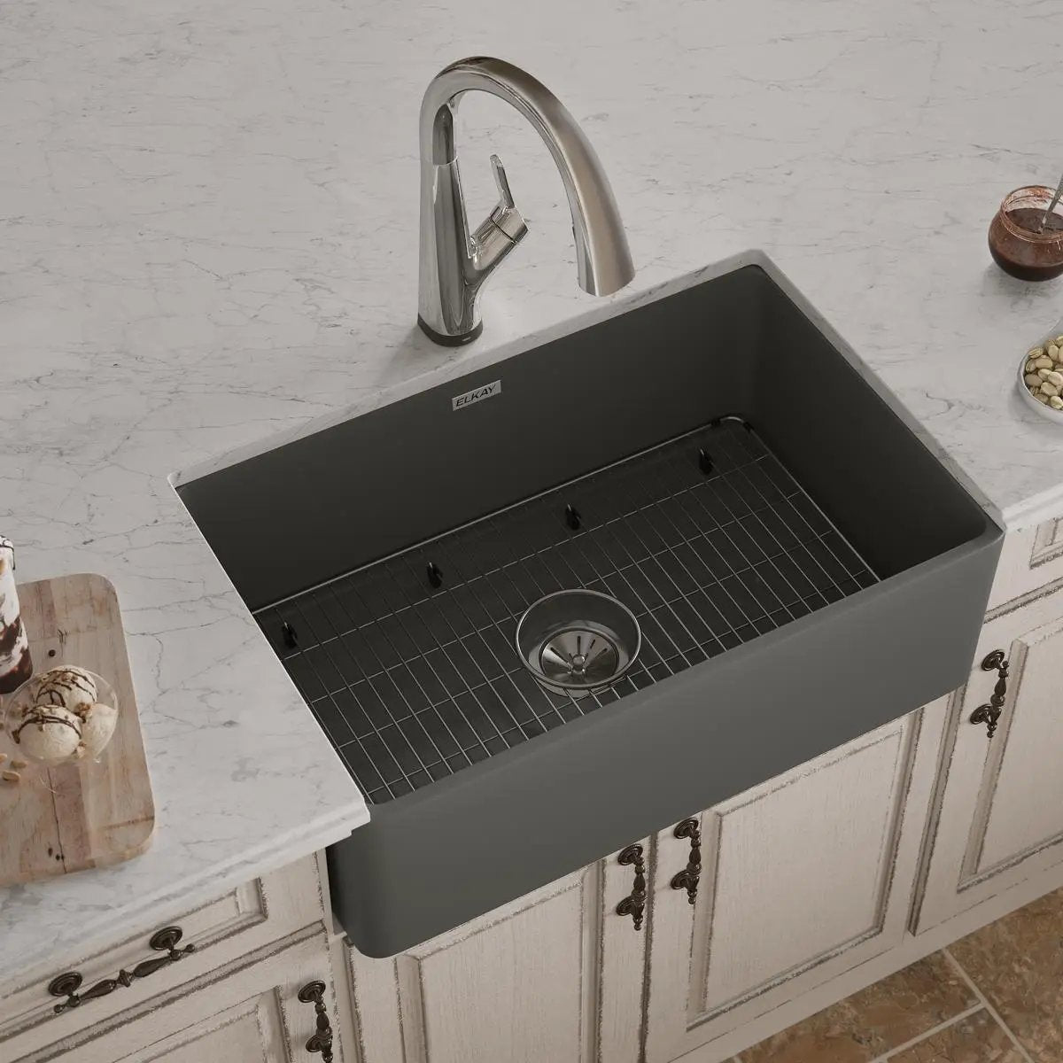 matte farmhouse sink