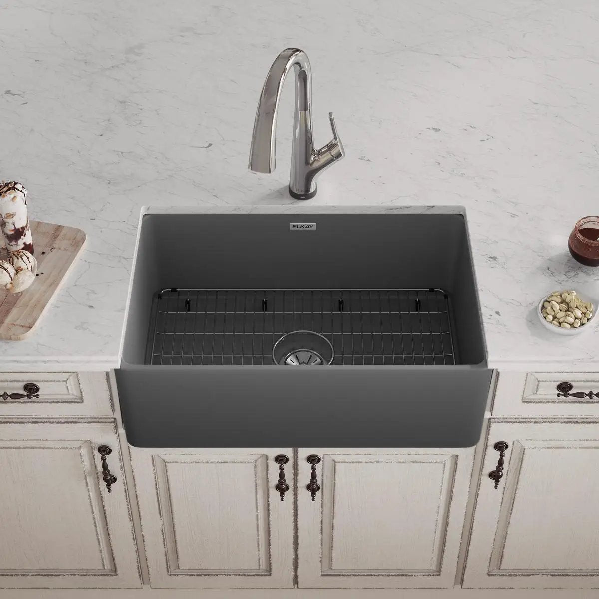 matte farmhouse sink