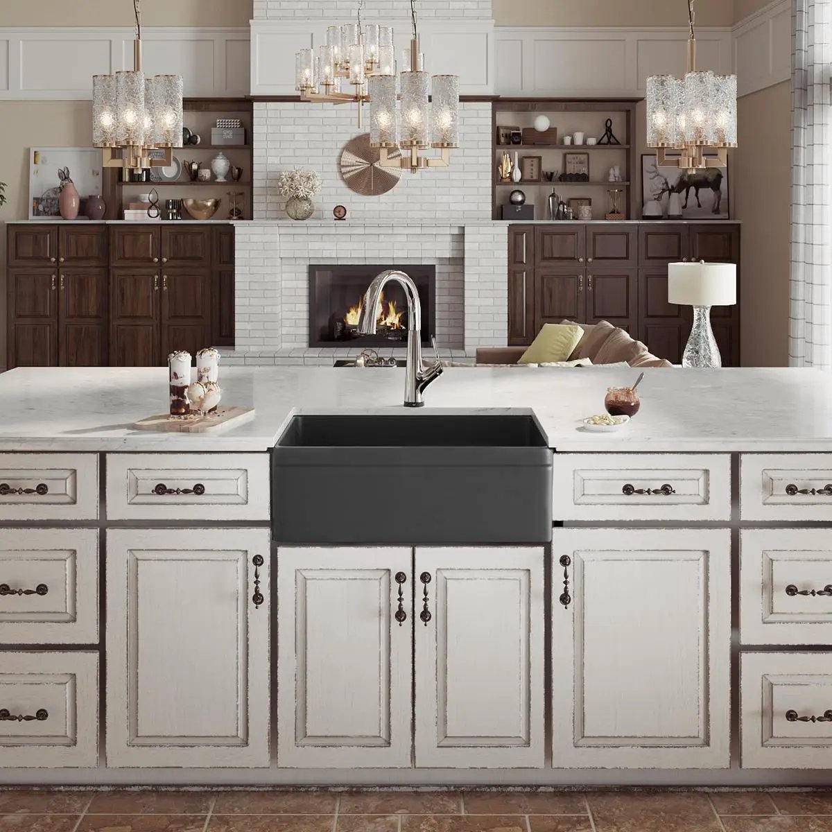 matte farmhouse sink