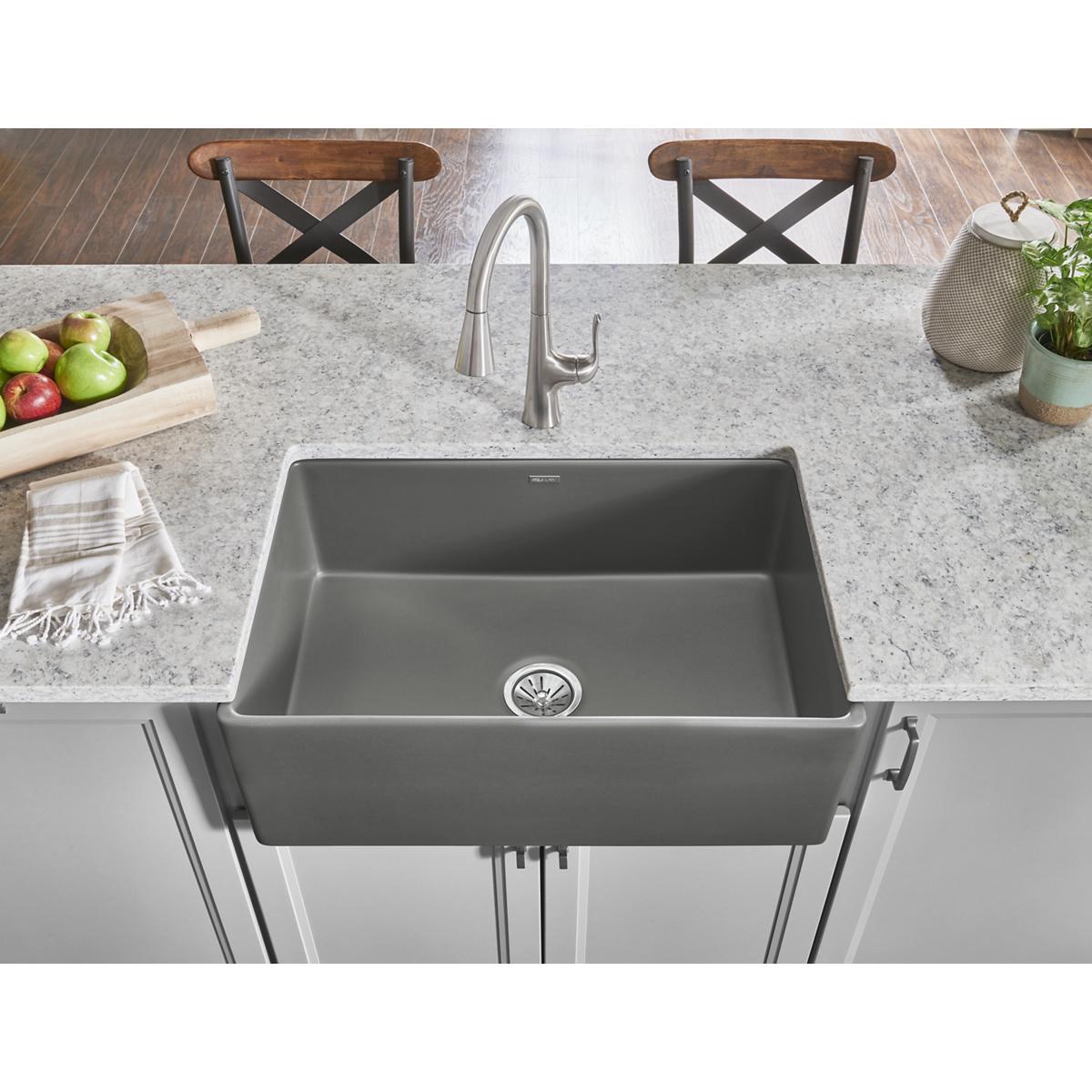 matte farmhouse sink