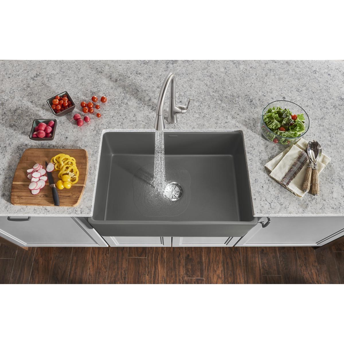 matte farmhouse sink