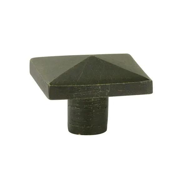 Emtek Sancast Bronze Square Cabinet Knob by Emtek