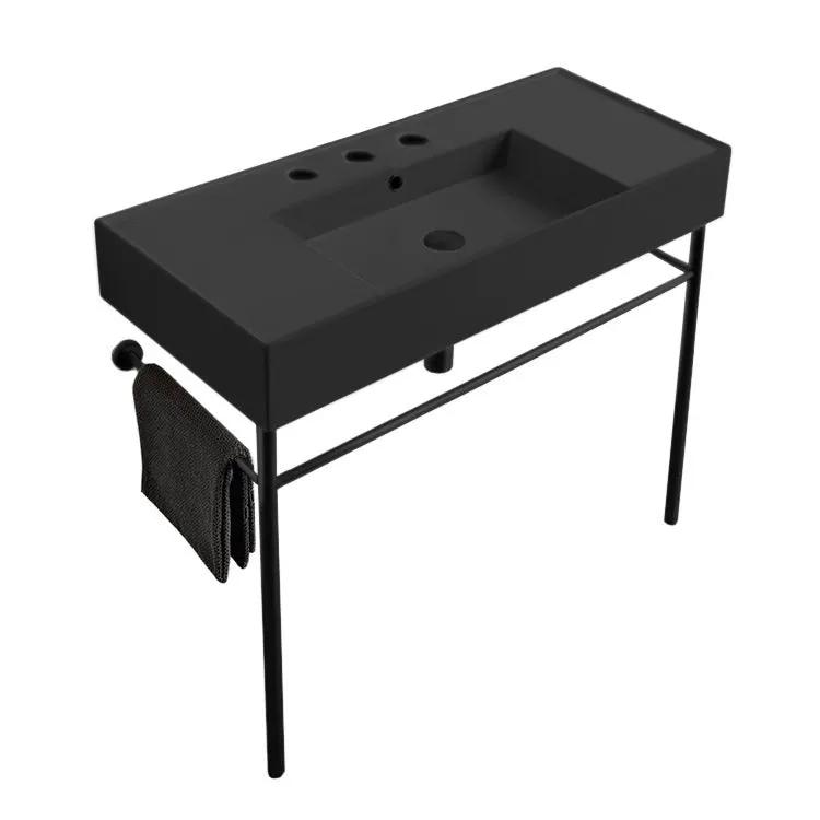matte black bathroom sink