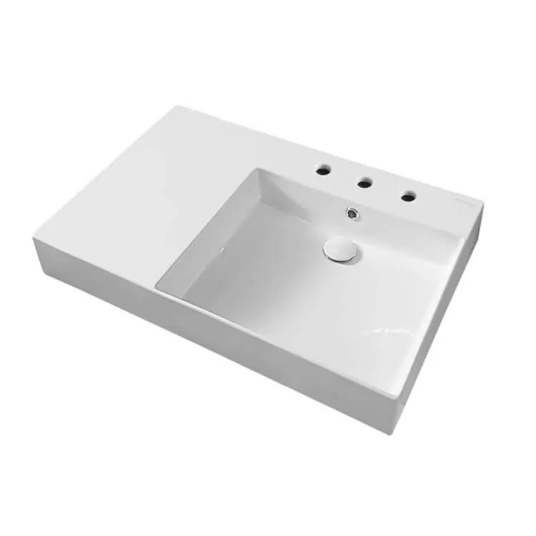 Nameeks Teorema 2.0 Plus Wall Mounted Bathroom Sink by Nameeks