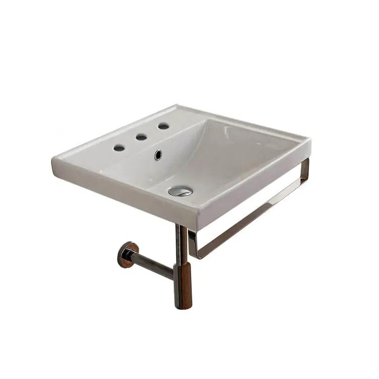 Nameeks Scarabeo 23-5/8" Ceramic Wall Mount Bathroom Sink - Includes Overflow by Nameeks