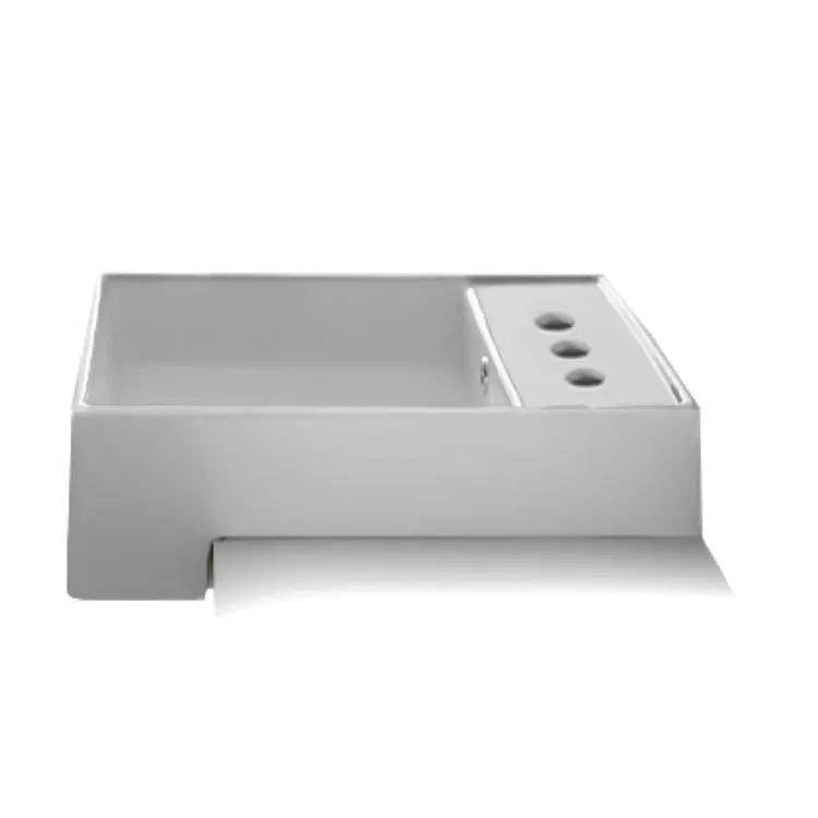 Nameeks Scarabeo 17-7/8" Ceramic Recessed Bathroom Sink - Includes Overflow by Nameeks