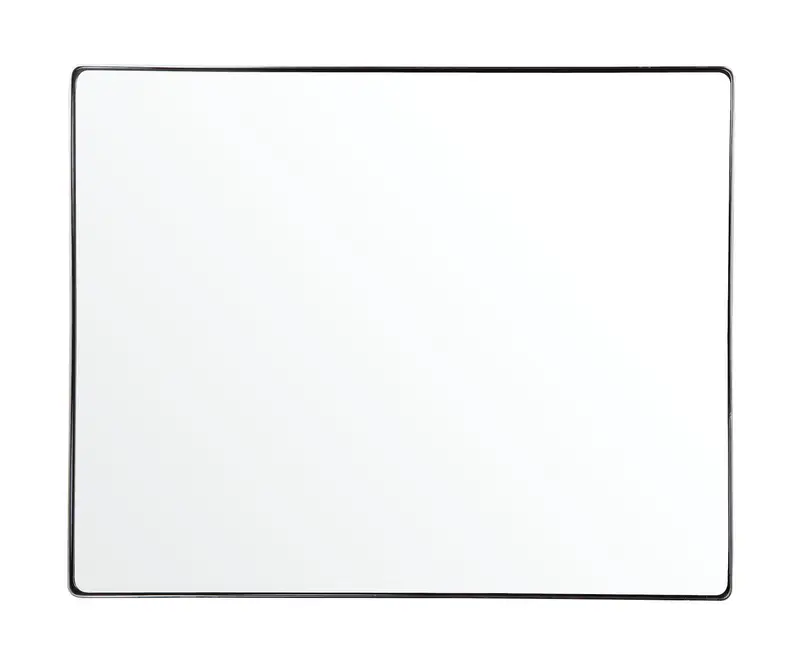 Varaluz Kye 24x30 Rectangular Rounded Wall Mirror by Varaluz