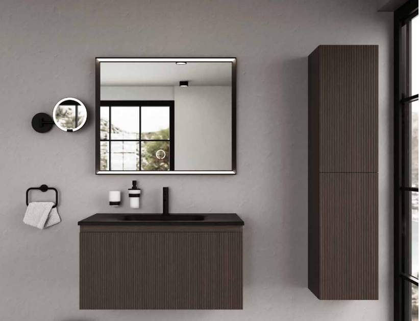 dark oak vanity