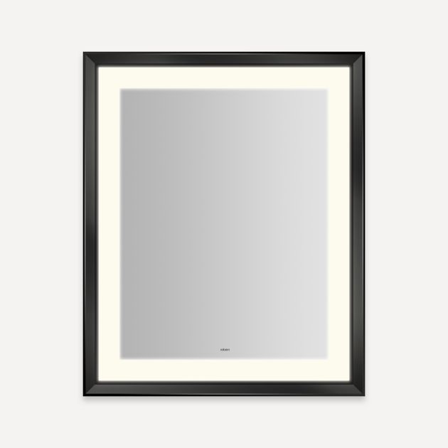 Robern Sculpt Lighted Mirror, 27"x 33"x 2-5/16"