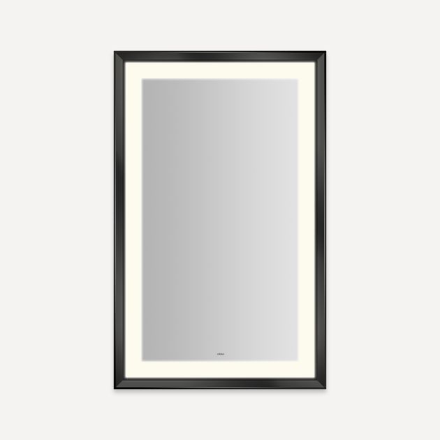 Robern Sculpt Lighted Mirror, 27"x 43"x 2-5/16"