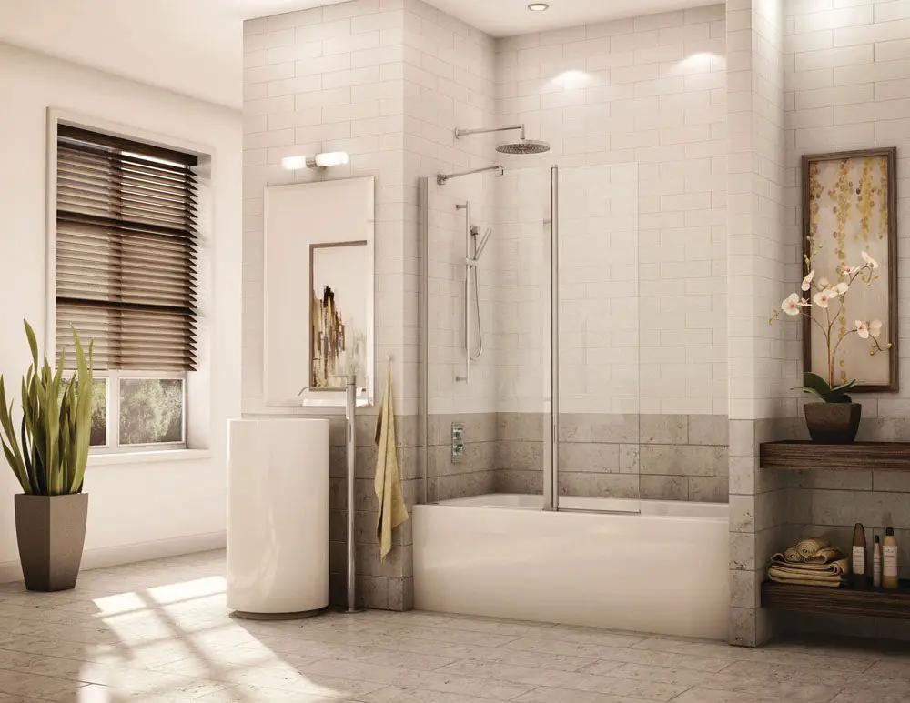 chrome tub shield