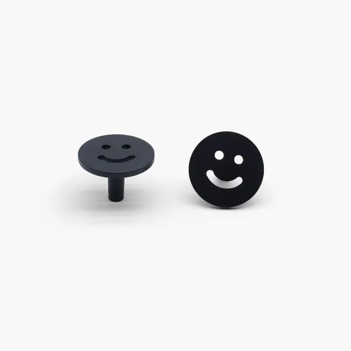 matte black knob