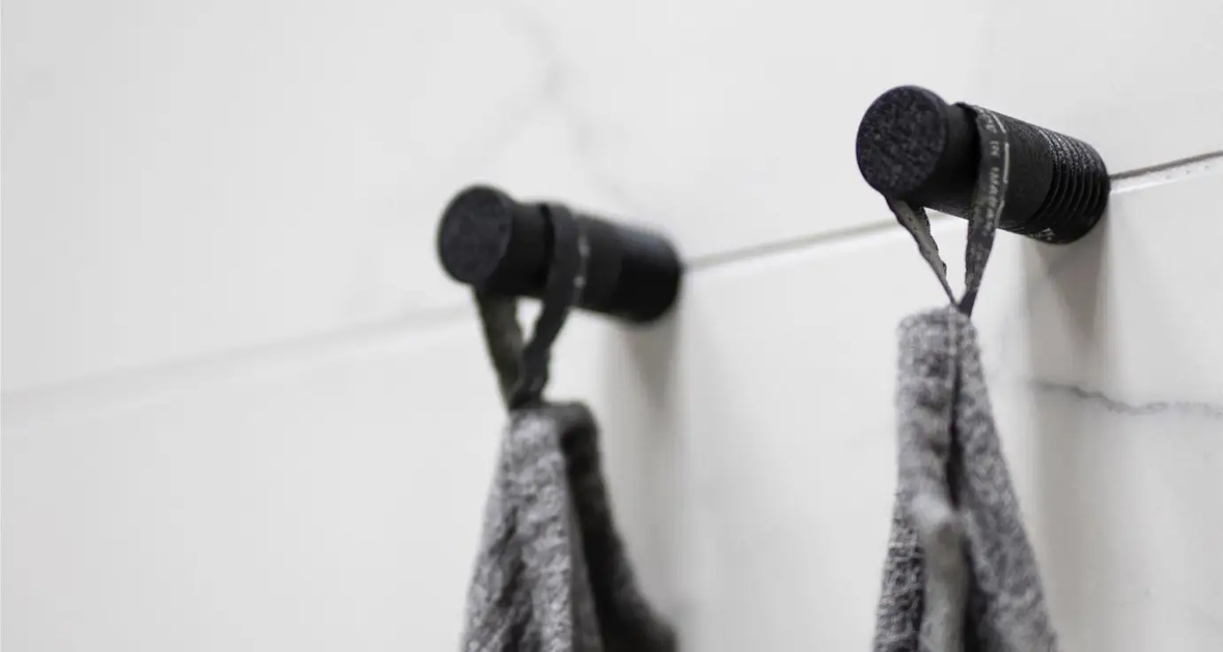 brushed robe hook